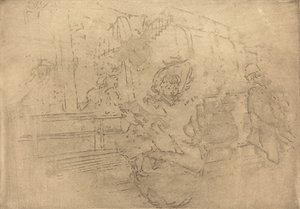Avgang til Greenwich Depart pour Greenwich, 1891. av Auguste Lepere