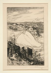 ? Gentilly (At Gentilly) av Auguste Lepere