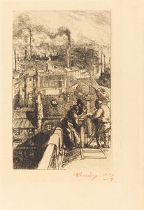 Gobelins kvartal av Auguste Lepere