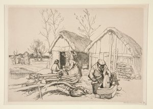 Vedhoggerens hus (Vend?e) (Trehoggeren av Auguste Lepere