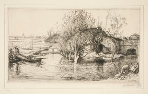 La masure inond?e (Vend?e) (The Flooded Hovel [Vendee])