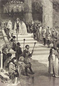 Kroningen av keiser Alexander III av Russland 27. mai 1883.