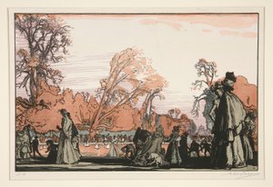 Le bassin des Tuileries (Dammen i Tuileriene)