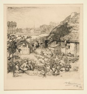 The Nest (Saint-Jean-de-Monts) (Shelter [Saint-Jean-de-Monts]) av Auguste Lepere