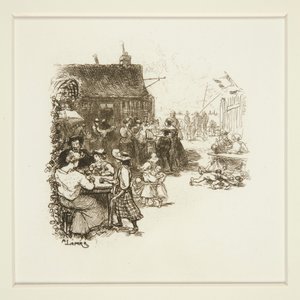 Utefestival av Auguste Lepere