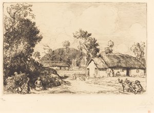 Tidsfordriv, Vendee av Auguste Lepere