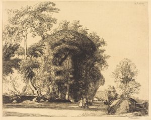 Sti fra St.-Gilles, St.-Jean-de-Monts av Auguste Lepere