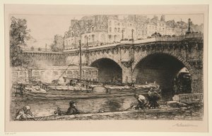 Pont Neuf av Auguste Lepere