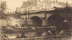 Ny bro, 1901. av Auguste Lepere