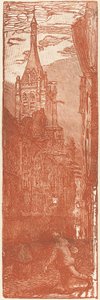 Saint-Severin, utgitt 1901. av Auguste Lepere