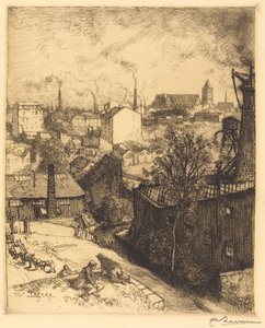Suvenir fra St. Denis av Auguste Lepere