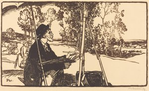 Landskapskunstneren av Auguste Lepere