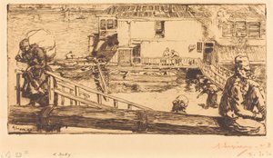 Vaskehuset av Auguste Lepere