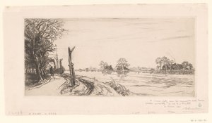 Utsikt over Amstel Au bord de l