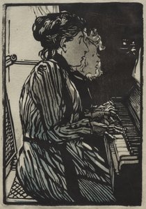 Studie med fire hender av Auguste Louis Lepère