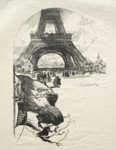 Eiffeltårnet av Auguste Louis Lepère