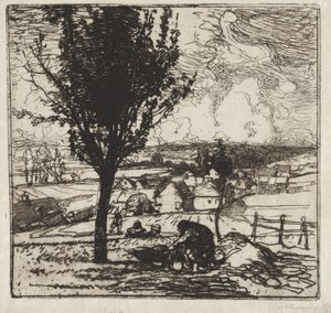 Ønsker fra Jouy-le-Moutier av Auguste Louis Lepère