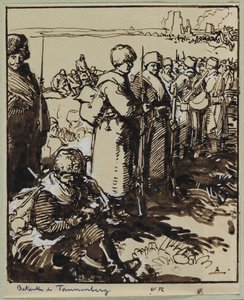Slaget ved Tannenberg av Auguste Louis Lepère