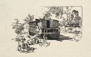 Boligbåt av Auguste Louis Lepère