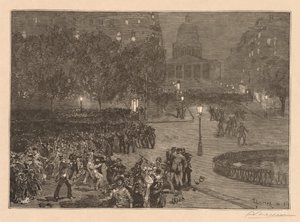 Bois du Monde: Uroen i Latinerkvarteret av Auguste Louis Lepère