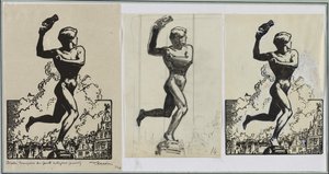 Brado, vinner av Antigoras Giants av Auguste Louis Lepère