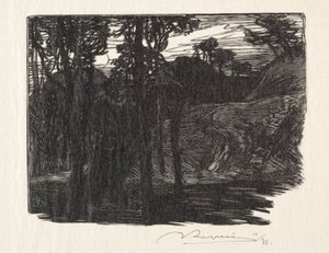Kveld. av Auguste Louis Lepère