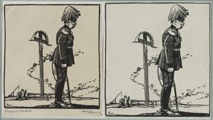 Keiser av Østerrike, 1914. av Auguste Louis Lepère
