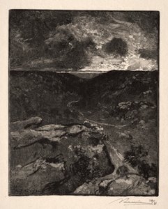 Franchard-dalen av Auguste Louis Lepère