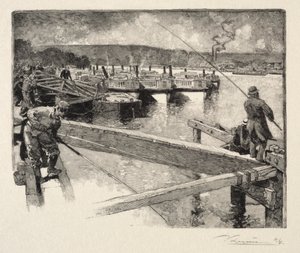 Omnibusgarasjen av Auguste Louis Lepère