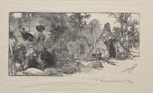 Charbonnieres av Auguste Louis Lepère