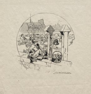 Apple Market, nr. 2. av Auguste Louis Lepère