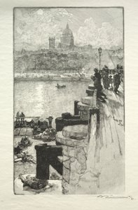 Montagne Ste. Genevieve. av Auguste Louis Lepère