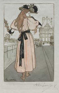 Paris Almanac, 1897: Vår av Auguste Louis Lepère