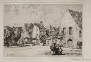 Provins . av Auguste Louis Lepère