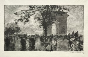 Return of the Wood av Auguste Louis Lepère