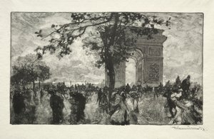 Return of the Wood. av Auguste Louis Lepère