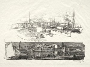 Illustrert Rouen: The New Quays-L