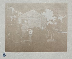 Tiggerne i det siste huset av Auguste Louis Lepère