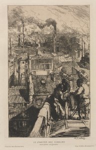 Gobelinkvarteret av Auguste Louis Lepère