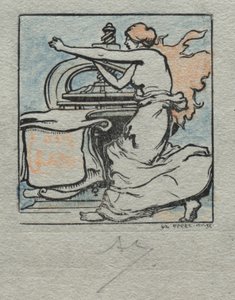 Printeren. av Auguste Louis Lepère