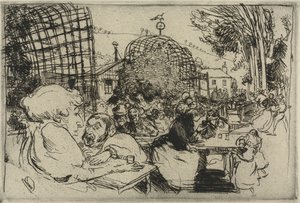 De to pukkelryggene av Auguste Louis Lepère