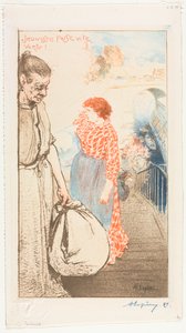 Vaskedamer av Auguste Louis Lepère