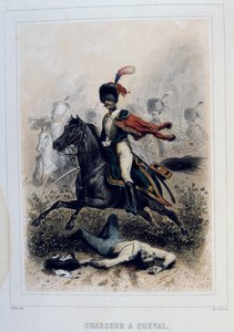 Chasseurs à Cheval, lett kavaleri, 1859.