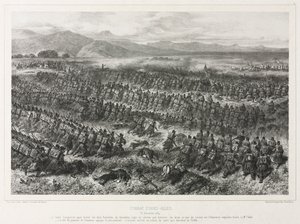 Kampen i Oued-alleg, 31. desember 1839 av Auguste Raffet