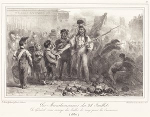 Ammunisjonsarbeiderne 28. juli av Auguste Raffet