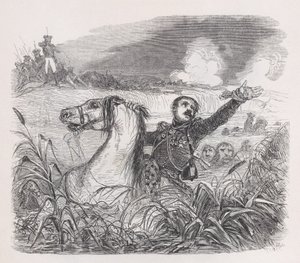 Poniatowski fra The Complete Works of Béranger, 1836. av Auguste Raffet