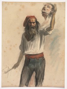 Un Borreau An Executioner, ca. 1848. av Auguste Raffet