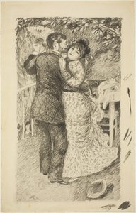 Dans på landet av Auguste Renoir