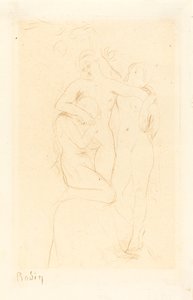 Souls in Purgatory, 1893. av Auguste Rodin