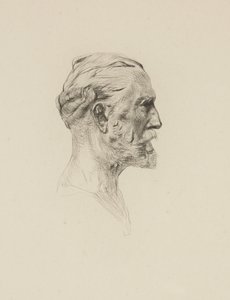 Antonin Proust, ca. 1884 (radering) av Auguste Rodin